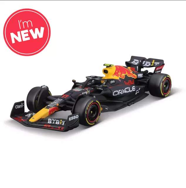 NEW 2022 ORACLE RED BULL RACING RB18 F1 #11 Sergio Perez 1:43 by Burago #38061P
