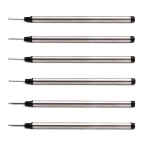 113mmx6mm 0.5mm Tip Rollerball Pen Refills for Mont Blanc 105159 107878 H12 p163