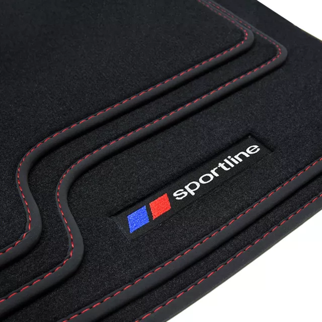 Sportline Alfombrillas para BMW 3er E46 Año Fab. 1998-2006