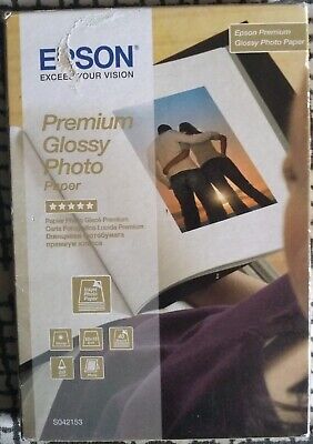 Papel fotográfico brillante original Epson premium 10x15 cm 255 g/m2 S042153