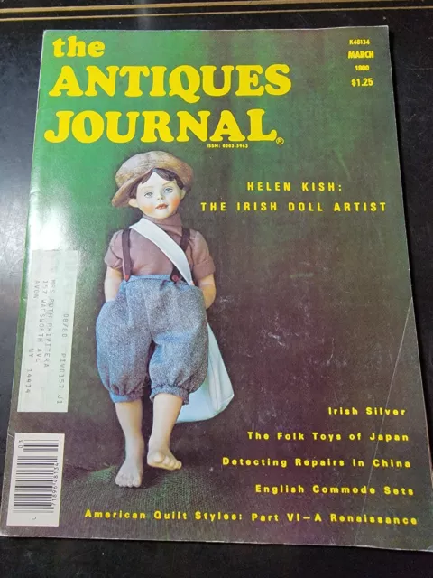 The Antiques Journal Magazine March 1980 Vol 35 No 3