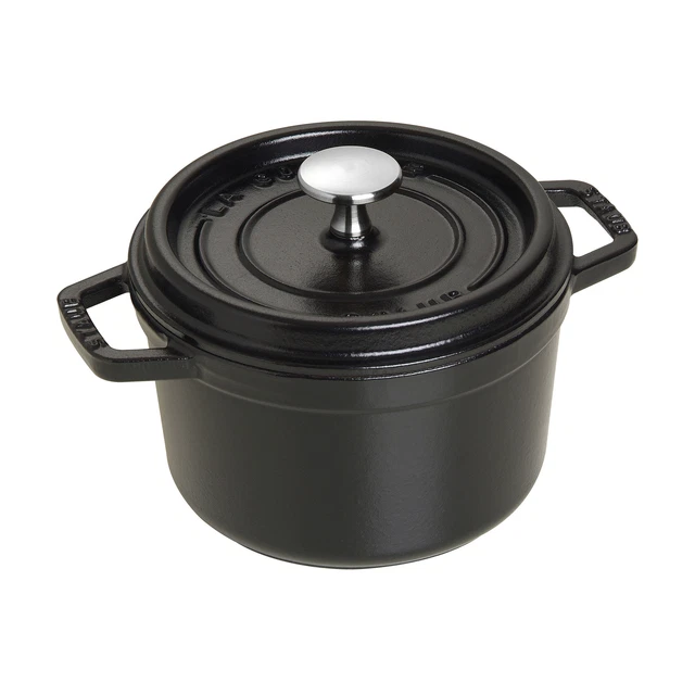 STAUB Cast Iron 1.25-qt Round Cocotte