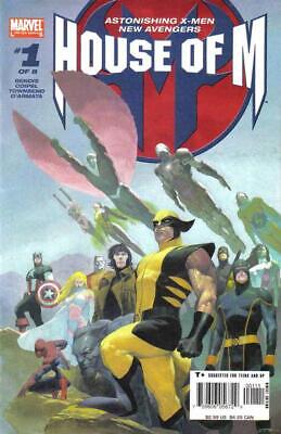 HOUSE OF M #1 F/VF, Wolverine, Marvel Comics 2005 Stock Image