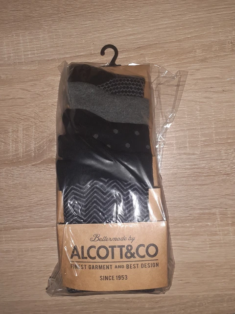 Lot de 5 paires de chaussettes Homme ALCOTT&CO