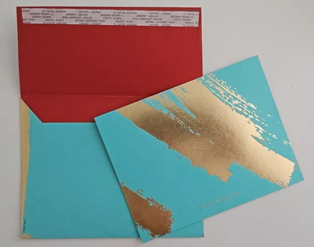 A lot of 20 Tiffany&Co Holiday Greeting Card Envelope Chinese New Year