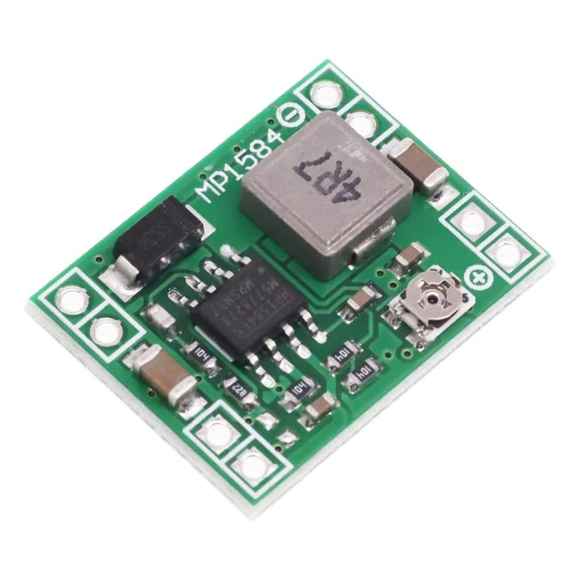 Convertisseur USB-C QC3.0 CNC 1-30V 2A 15W DollaTek - Module Alimentation Ajustable Affichage LCD