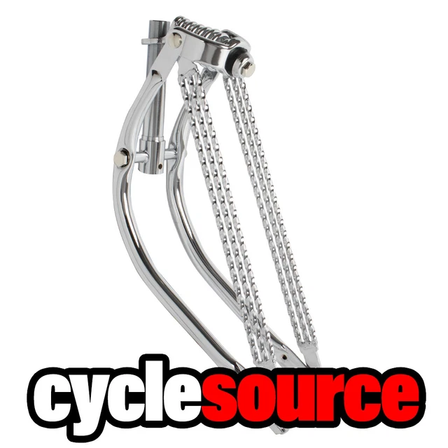 20& LOWRIDER CLASSIC Bike Bent Spring Fork W/ Triple Square Twisted