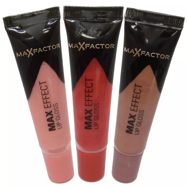 Max Factor Max Effect Lip Gloss Lippen Farbe Creme Make Up Vitamin E 13ml