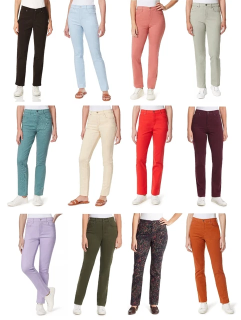 NWT WOMEN'S GLORIA Vanderbilt Amanda Classic High Waist Tapered Jeans Many  Color £14.11 - PicClick UK