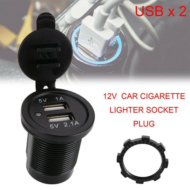 Chargeur De Voiture Adaptateur Universel, Dc 12V-24V 3,5M Câble D