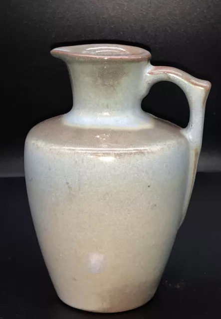 Mid-Century Vintage Frankoma 833/838 Glazed Pottery Art Handle Pitcher Jug Vase
