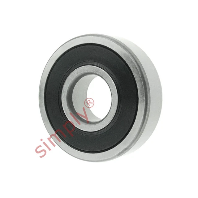 2 Roulements à Billes 6001RS 12x28x8mm - Miniatures Scellés Pour Moteurs Et Applications Précises