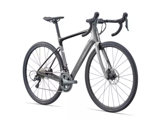 NEW GIANT DEFY Advanced 3 Carbon Road Bike Gloss Charcoal. Disc