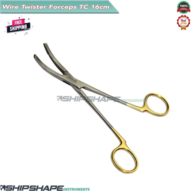 Wire Twister TC 6.5" Wire Twisting Forceps / Plier Dental Surgical Instruments 3