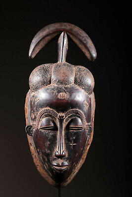 Mask African Mask Baoulé 1732