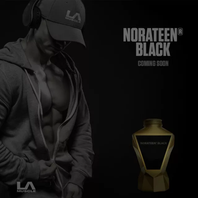 LA Muscle Norateen Black , Very Powerful Muscle Builder And Fat Burner In One 3