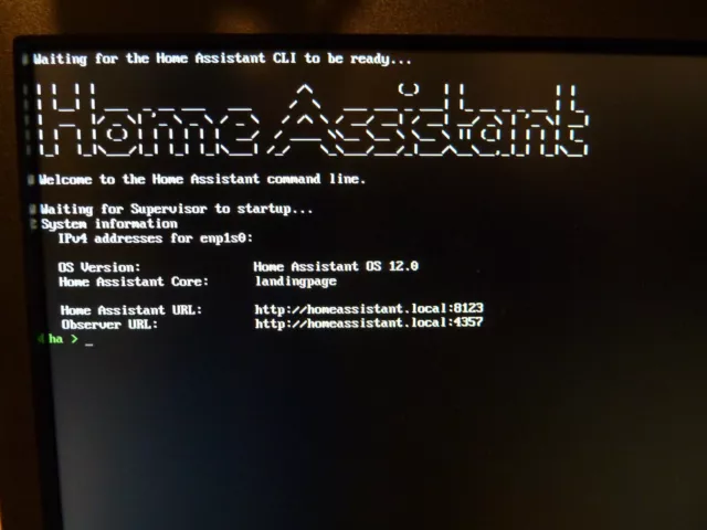 HOME ASSISTANT OS 12 12.0. AMD Quad Core, 8GB DDR4, 32GB SSD, USB3 + PSU