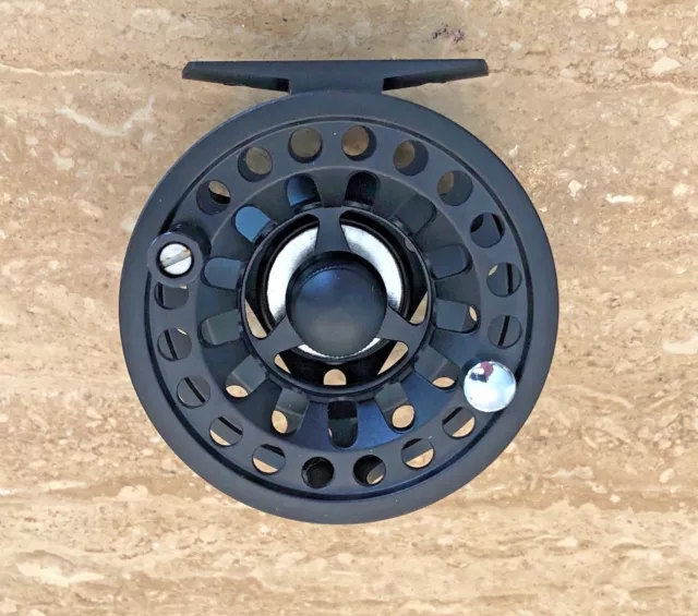 DELTA STRIKE FLY FISHING REEL #5,6,7 Weight Matt Black Machined Aluminium