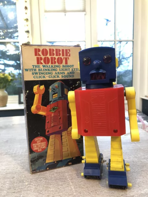 Mortoys Robbie Robot, Boxed.  Hong Kong 1960