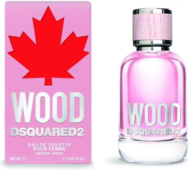DSQUARED2 WOOD EDT POUR FEMME NATURAL SPRAY - 50 ml