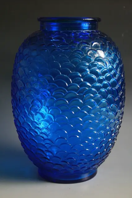 Antique Art Deco Period Glass Vase