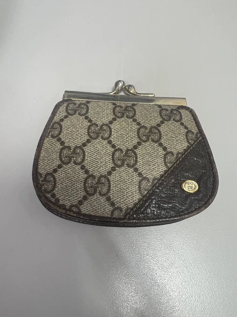 Vintage Gucci Anniversary Collection Coin Purse Authentic
