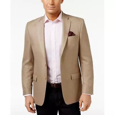 Ralph Lauren Men's Classic-Fit Tan Suit Jacket 38R