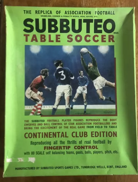 Subbuteo Continental Club Edition 1970s