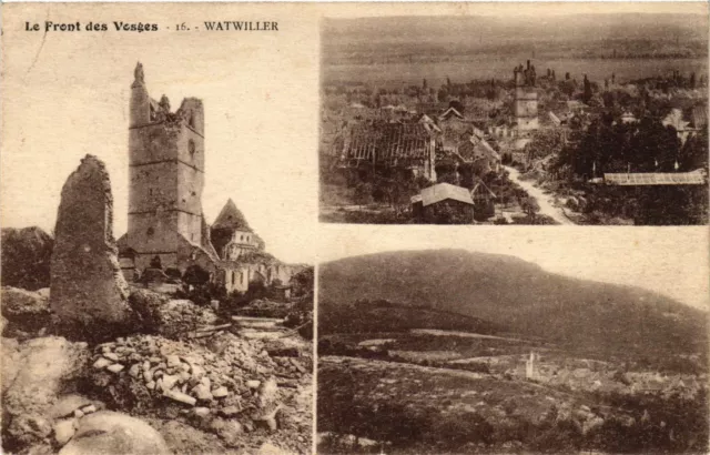 CPA AK Militaire - Le Front des Vosges - Watwiller - Scenes (696880)