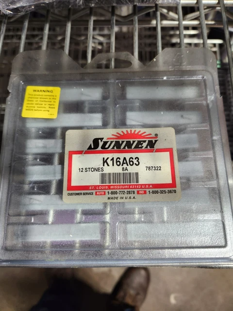 Sunnen Stones K16A63 (12pcs)