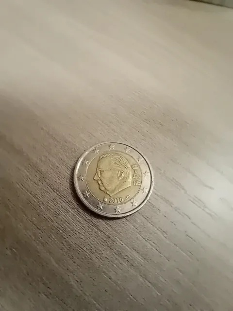 Moneta Da 2 Euro Del 2010 Belgio  Alberto II