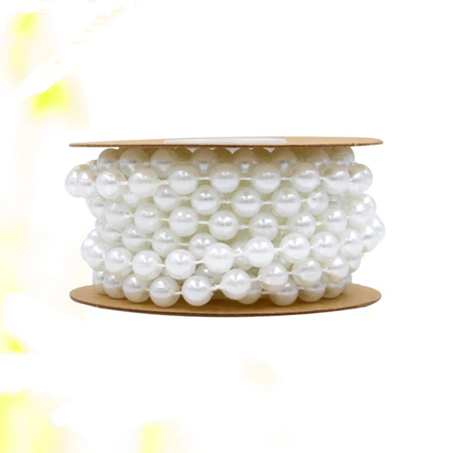 8 MM Fishing Line Pearls Roll Artificial Plants Cake Decorating Wreath