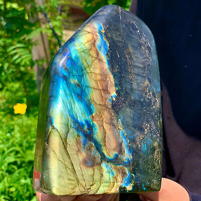 3.64LB   Natural Gorgeous LabradoriteQuartzcrystal Stone Specimen Healing
