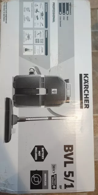 Karcher BVL 5/1 Bp Back Pack Vacuum #1.394-275.0