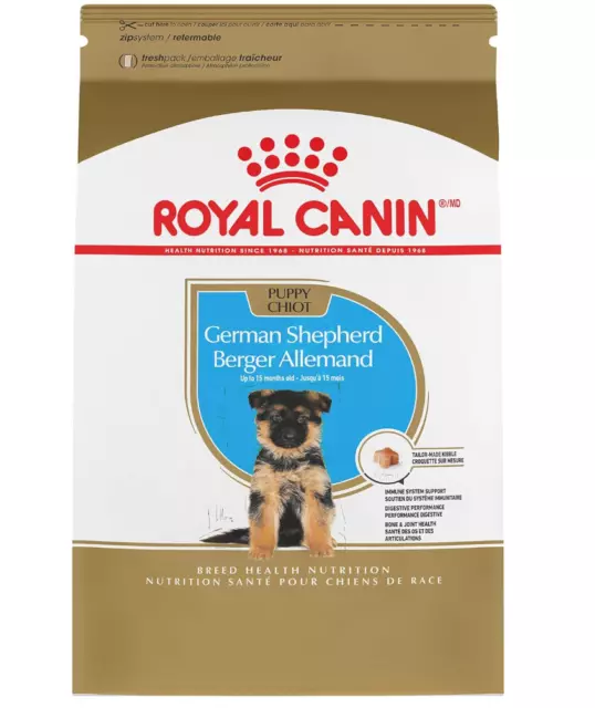 Royal Canin Breed Health Nutrition German Shepherd Puppy Dry Dog Food - 30 lbs