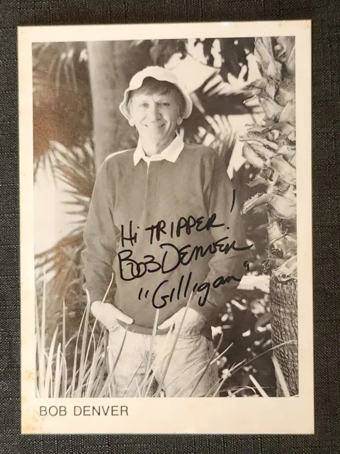 Bob Denver Gilligan’s Island Autographed 5X7 Signed Photo