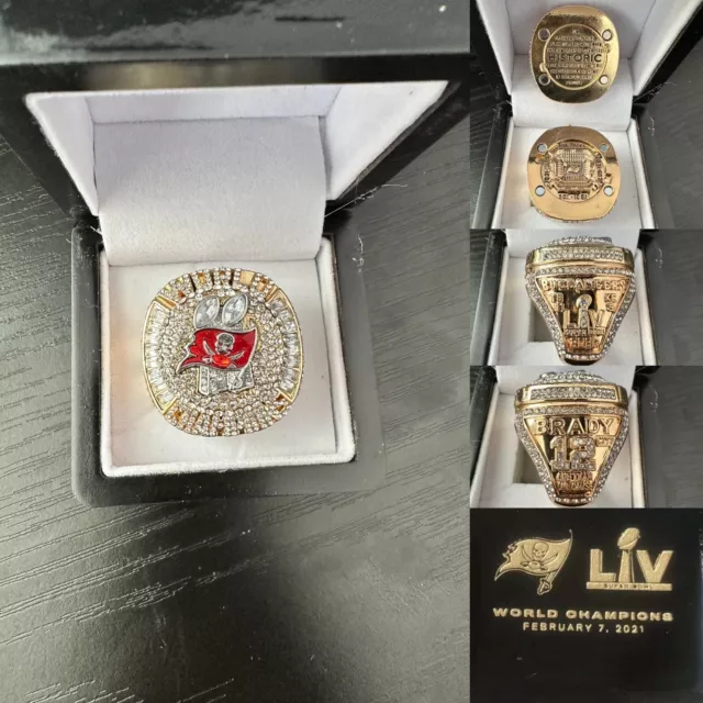 Tom Brady Tampa Bay Buccaneers Super Bowl Championship Ring DETACHABLE with box