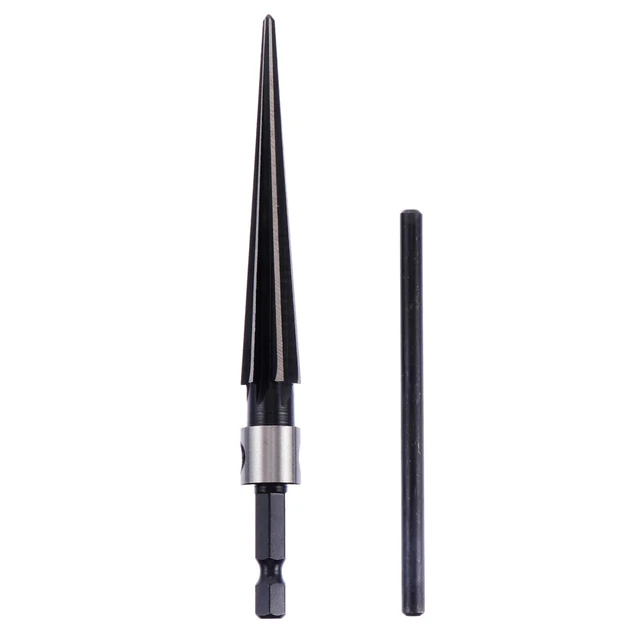 3-13mm Hand Held Taper Reamer T Handle Tapered Fluted Chamf Reaming Cutting Tool