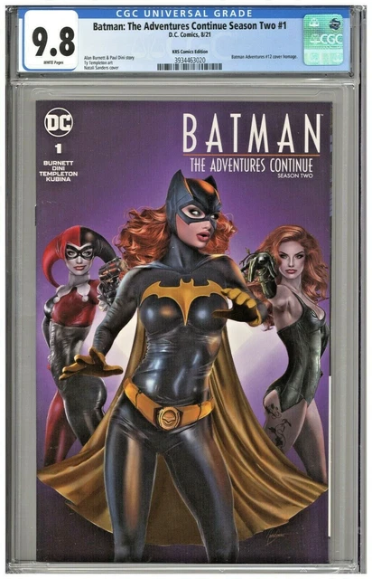 Batman The Adventures Continue Season Two #1 CGC 9.8 KRS Natali Sanders Variant