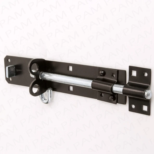 8"/200mm LARGE HEAVY DUTY PADBOLT LOCK Metal Gate Shed Door Slide Bolt Latch