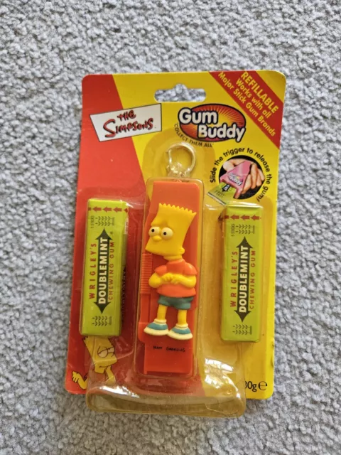 Simpsons Vintage Gum Buddy 2000 Boxed