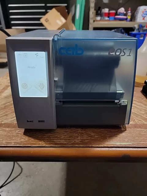 CAB EOS1/300 300dpi Networked Direct Thermal/Transfer Label Printer