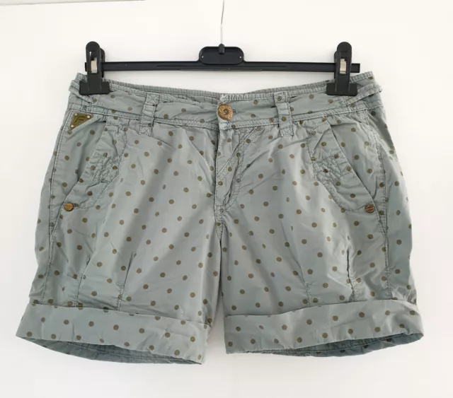 Shorts Freesoul grau Bibbiano Punkte Hotpants Gr 28 S M