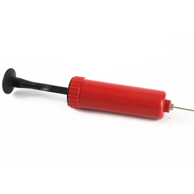 SPORTS BALL MANUAL Hand Air Pump Needle Inflate For Basketball Football