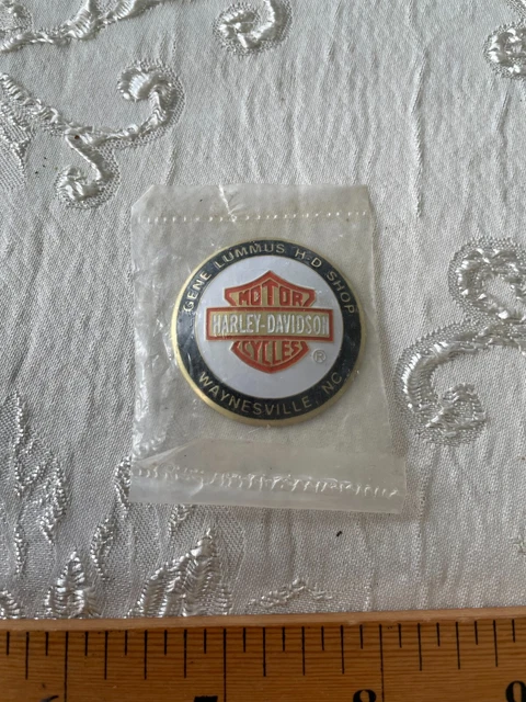 Harley - Davidson, Gene Lummus H D Shop Waynesville, NC pin