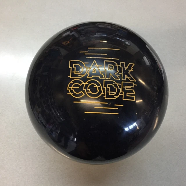 STORM DARK CODE Bowlingball 15 Pfund. 1ST QUALITÄT NEU GEBOHRT IN BOX