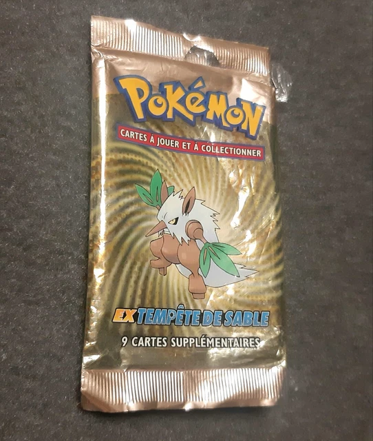 Rare Booster Pokemon VIDE : EX tempête de sable