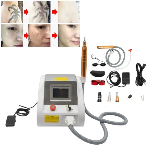 Nd YAG Picosecond Laser Tattoo Removal Machine Pigment Pico Skin Rejuvenation