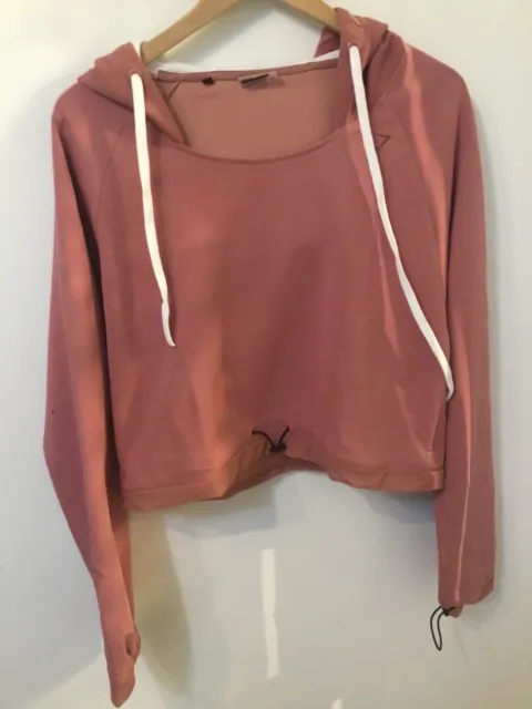 GYMSHARK WHITNEY SIMMONS Cropped Sweatshirt - Black Size Small £22.99 -  PicClick UK
