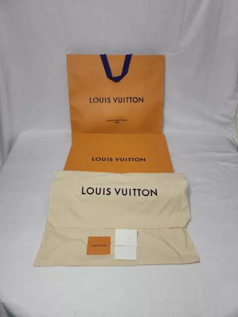 Louis Vuitton Empty Box/Shopping Bag with dust cover.￼ ￼